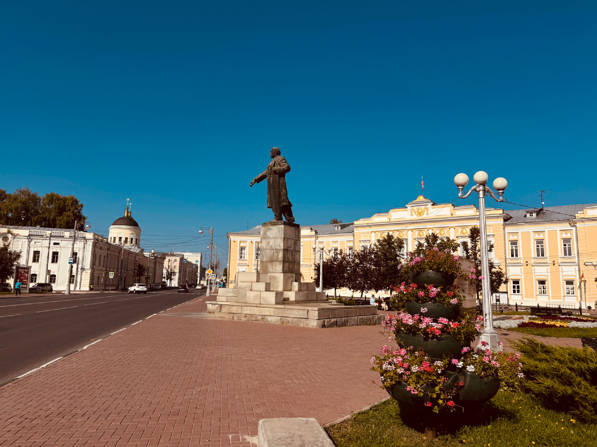 Площадь Ленина, г. Тверь