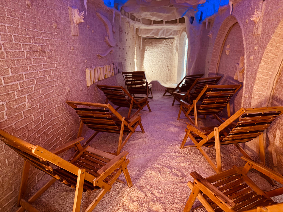 Соляная пещера,  Санаторий «Полтава-Крым» г. Саки