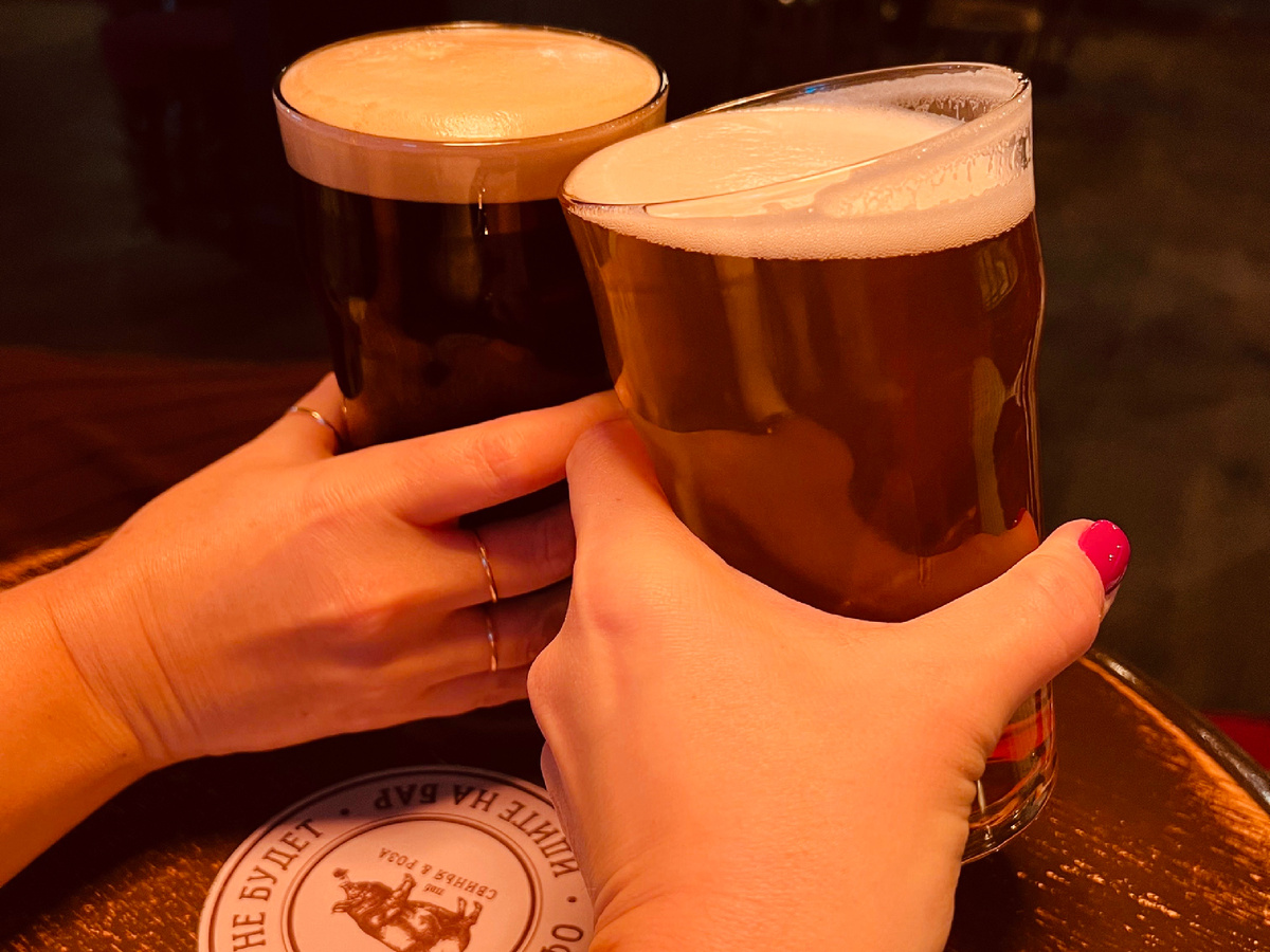 г. Москва, ул. Трубная, паб «Свинья и Роза»